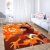 One piece gomu gomu no red hawk carpet living room rugs
