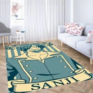 One piece sanji carpet living room rugs