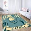One piece zoro background carpet living room rugs