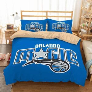 Orlando Magic Duvet Cover and Pillowcase Set Bedding Set