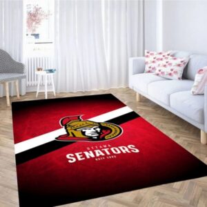 Ottawa senators carpet living room rugs