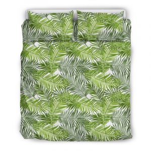 Palm Duver Duvet Cover and Pillowcase Set Bedding Set