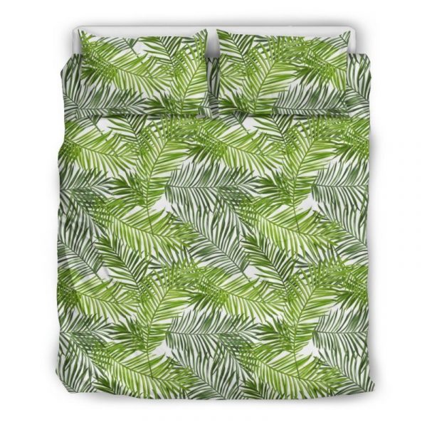 Palm Duver Duvet Cover and Pillowcase Set Bedding Set