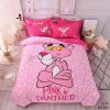 Pink Panther 2 Duvet Cover and Pillowcase Set Bedding Set