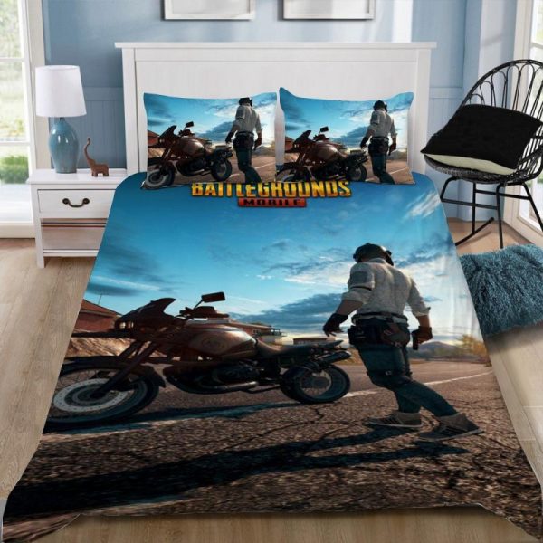 Playerunknown’S Pubg Gamer 2 Duvet Cover and Pillowcase Set Bedding Set