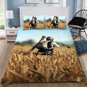 Playerunknown’S Pubg Gamer 3 Duvet Cover and Pillowcase Set Bedding Set