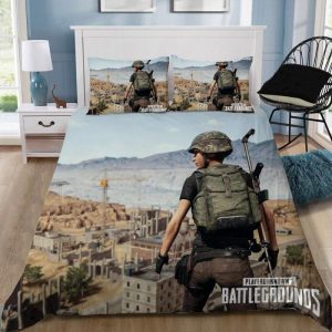 Playerunknown’S Pubg Gamer Duvet Cover and Pillowcase Set Bedding Set 164