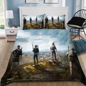 Playerunknown’S Pubg Gamer Duvet Cover and Pillowcase Set Bedding Set 261