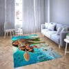 Princess Moana of Disney Favorite cartoon movie Carpet Living Room Rugs 18