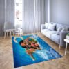 Princess Moana of Disney Favorite cartoon movie Carpet Living Room Rugs 3