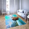 Princess Moana of Disney Favorite cartoon movie Carpet Living Room Rugs 8