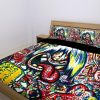Red Hot Chili Peppers Duvet Cover and Pillowcase Set Bedding Set