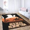 Red dead redemption art carpet living room rugs