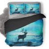 Reindeer Fantasy Art 7N Duvet Cover and Pillowcase Set Bedding Set