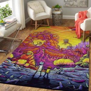 Rick And Morty Living Room Rugs Carpet 2