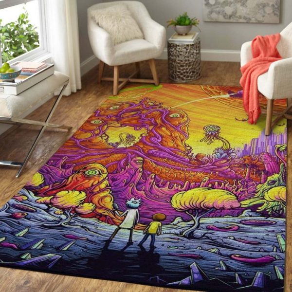 Rick And Morty Living Room Rugs Carpet 2