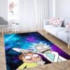 Rick and morty wallpaper phone carpet living room rugs