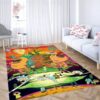 Rick and morty wallpapers carpet living room rugs