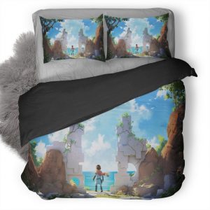 Rime Artwork Wk Duvet Cover and Pillowcase Set Bedding Set