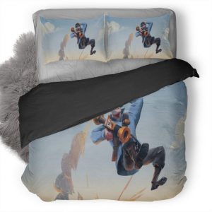 Rocket Jump Rv Duvet Cover and Pillowcase Set Bedding Set