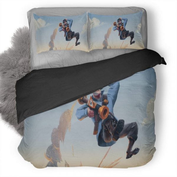 Rocket Jump Rv Duvet Cover and Pillowcase Set Bedding Set
