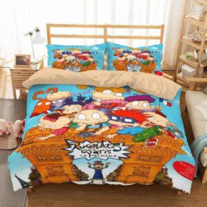 Rugrats Duvet Cover and Pillowcase Set Bedding Set