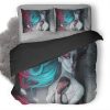 Sad Eyes Ti Duvet Cover and Pillowcase Set Bedding Set