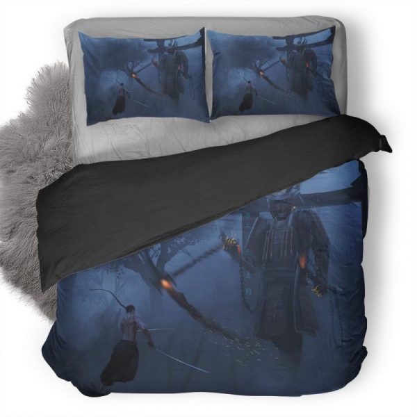 Samurai Last Lesson Rt Duvet Cover and Pillowcase Set Bedding Set