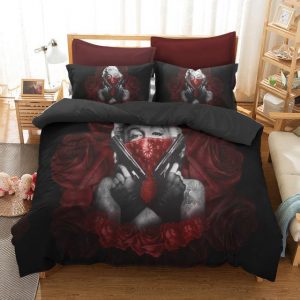 Samurai Monroe Duvet Cover and Pillowcase Set Bedding Set