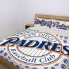 San Diego Padres Duvet Cover and Pillowcase Set Bedding Set 1004