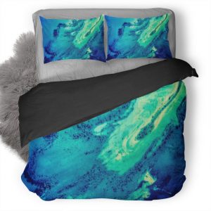 Sea Of Paint Qp Duvet Cover and Pillowcase Set Bedding Set