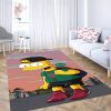 Simpsons cool carpet living room rugs