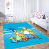 Simpsons family carpet living room rugs