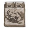 Sleepy Pug Duvet Cover and Pillowcase Set Bedding Set