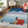Snoopy Christmas Living Room Rugs Carpet 11