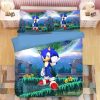 Sonic The Hedgehog 2218 Duvet Cover and Pillowcase Set Bedding Set