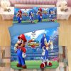 Sonic The Hedgehog 2225 Duvet Cover and Pillowcase Set Bedding Set