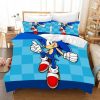 Sonic The Hedgehog 2231 Duvet Cover and Pillowcase Set Bedding Set