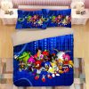 Sonic The Hedgehog Game Duver 12 Duvet Cover and Pillowcase Set Bedding Set