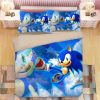 Sonic The Hedgehog Game Duver 2 Duvet Cover and Pillowcase Set Bedding Set