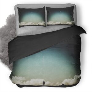 Spectating Je Duvet Cover and Pillowcase Set Bedding Set