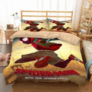 Spider Man Into The Spider Duvet Cover and Pillowcase Set Bedding Set