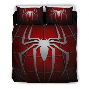 Spiderman Duvet Cover and Pillowcase Set Bedding Set 15