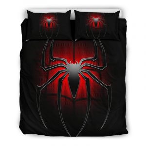 Spiderman Duvet Cover and Pillowcase Set Bedding Set 17