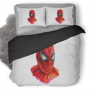 Spiderman Minimalism Artwork 8Z Duvet Cover and Pillowcase Set Bedding Set