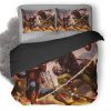 Spiderman Vs Goblin Cu Duvet Cover and Pillowcase Set Bedding Set