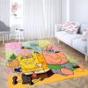Spongebob patrick and squidward carpet living room rugs