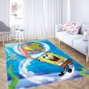 Spongebob squarepants wallpaper carpet living room rugs