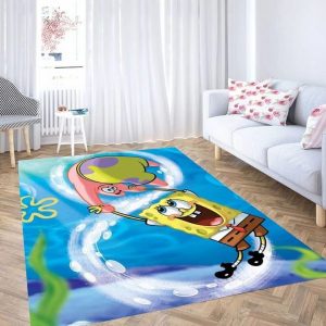 Spongebob squarepants wallpaper carpet living room rugs