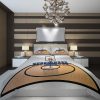 Sports Basketball Ball Chicago Bulls Slam Dunk Player 715038 Duvet Cover and Pillowcase Set Bedding Set 1099